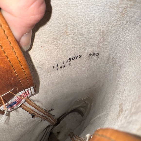 Amazing Condition Olathe Men's Leather Boots - Size 9 1/2 - Picture 2 of 9